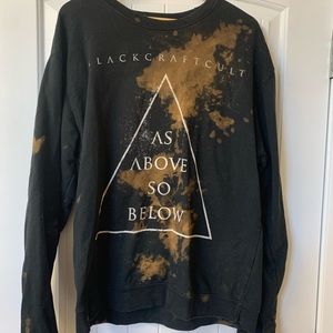 Blackcraftcult tie-dye pullover